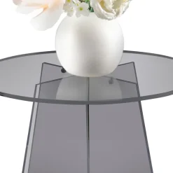 Tavolino da Salotto in Plexiglass di Diverse Finiture Made in Italy - Aurora