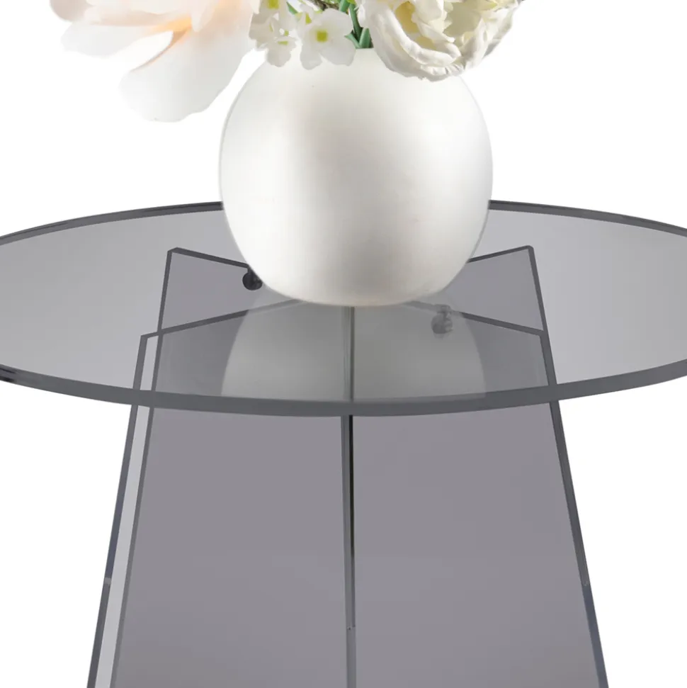 Tavolino da Salotto in Plexiglass di Diverse Finiture Made in Italy - Aurora