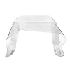 Tavolino da Salotto in Plexiglass Drappeggiato a Mano Made in Italy - Pippo