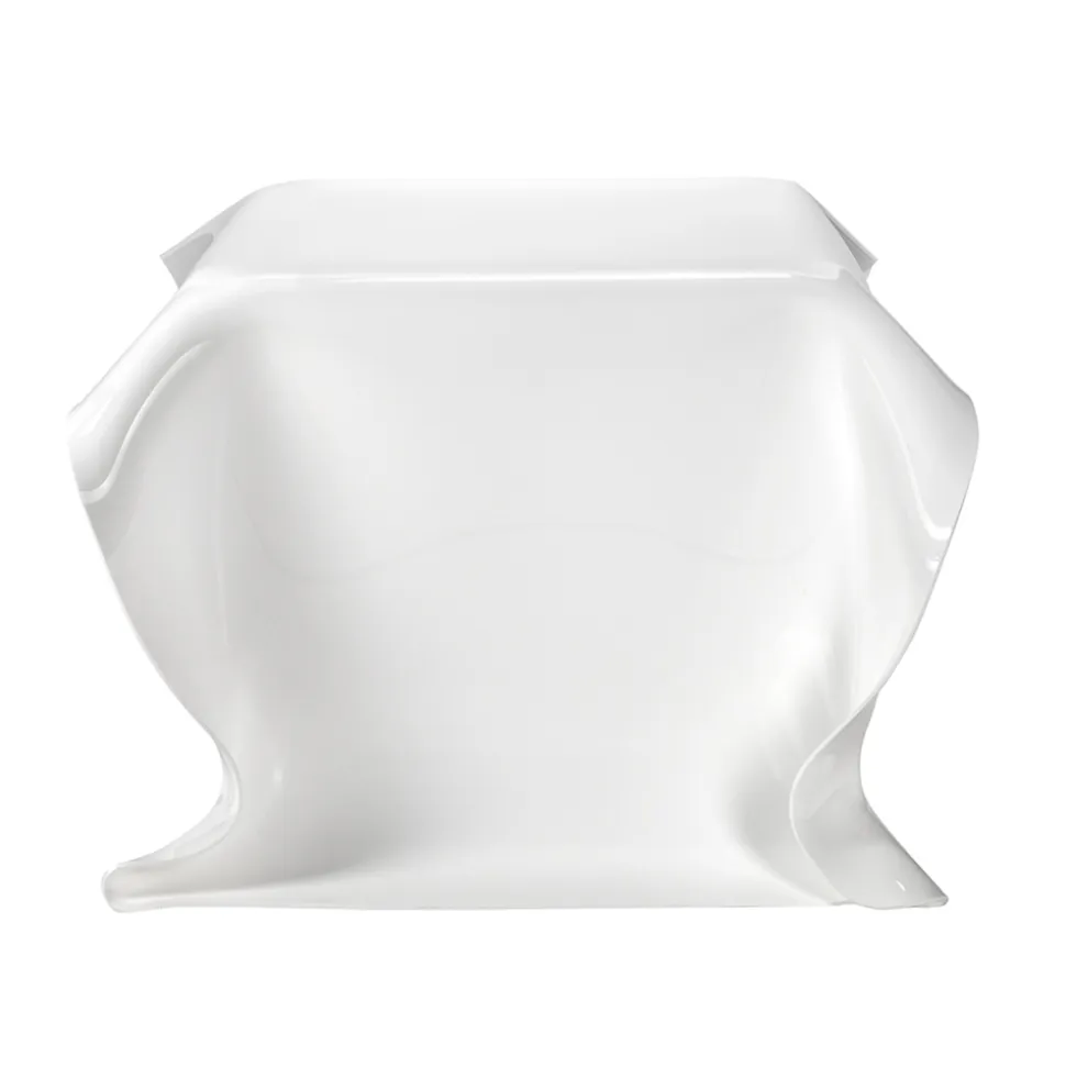 Tavolino da Salotto in Plexiglass Drappeggiato a Mano Made in Italy - Pippo