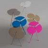 Tavolino da Salotto Moderno in Lamiera Colorata di Design Originale - Ladybug