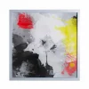 Tavolino da salotto moderno 50x50cm in metallo Nina, made in Italy