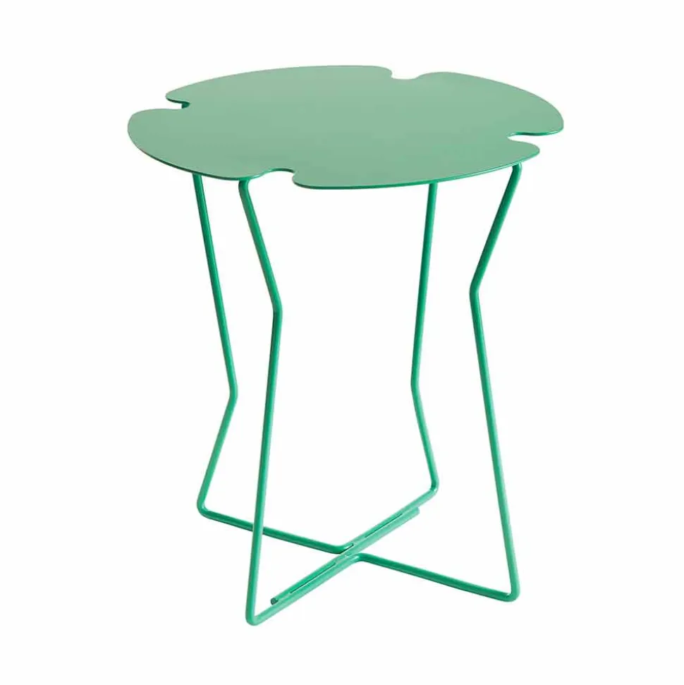 Tavolino da Salotto per Esterno in Metallo Colorato di Design Moderno - Kathrin