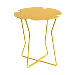 Tavolino da Salotto per Esterno in Metallo Colorato di Design Moderno - Kathrin