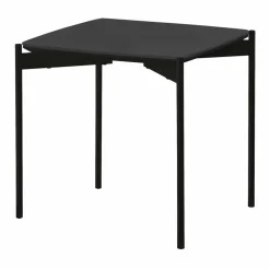 Tavolino da Salotto Quadrato in Ceramica e Metallo di Design Moderno – Istrice