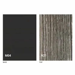 Tavolino da Salotto Trasformabile in Legno e Acciaio Made in Italy - Demetro