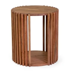 Tavolino da Soggiorno Realizzato in Legno di Acacia - Vortice