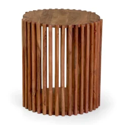 Tavolino da Soggiorno Realizzato in Legno di Acacia - Vortice