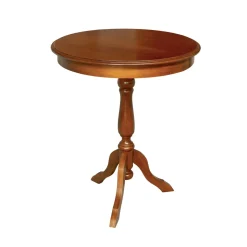Tavolino da Soggiorno Rotondo in Diverse Finiture Made in Italy - Eracle