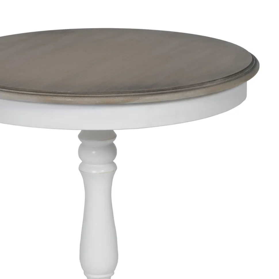 Tavolino da Soggiorno Rotondo in Diverse Finiture Made in Italy - Eracle