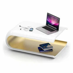 Tavolino Design in Solid Surface Pillow Made in Italy
