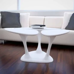 Tavolino Design Moderno Amanita Made in Italy