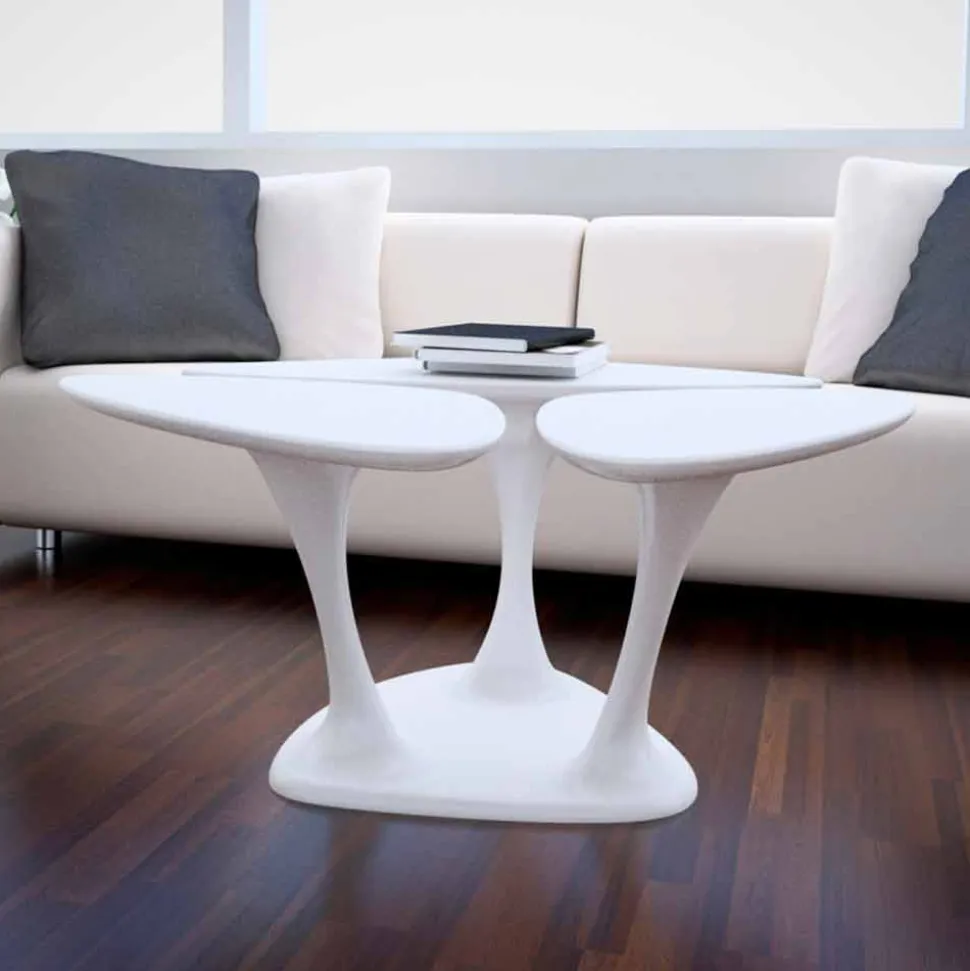 Tavolino Design Moderno Amanita Made in Italy