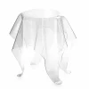 Tavolino design moderno in plexiglass trasparente Otto, made in Italy