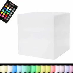 Tavolino Illuminato Colorato per Esterno o Interno di Design Moderno - Dadostar