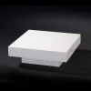 Tavolino moderno in legno rivestito in metacrilato Loft Cadeau