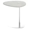 Tavolino per Salotto in Metallo e Marmo di Marquinia, Design di Lusso - Yassine