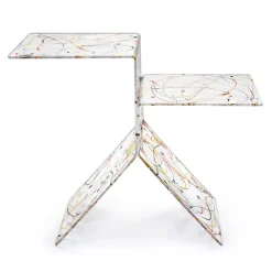 Tavolino Plexiglass Trasparente Colorato da Salotto Made in Italy - Kamon