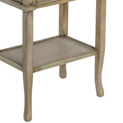Tavolino Porta Telefono con 3 Cassetti e Ripiano Made in Italy - Culsu
