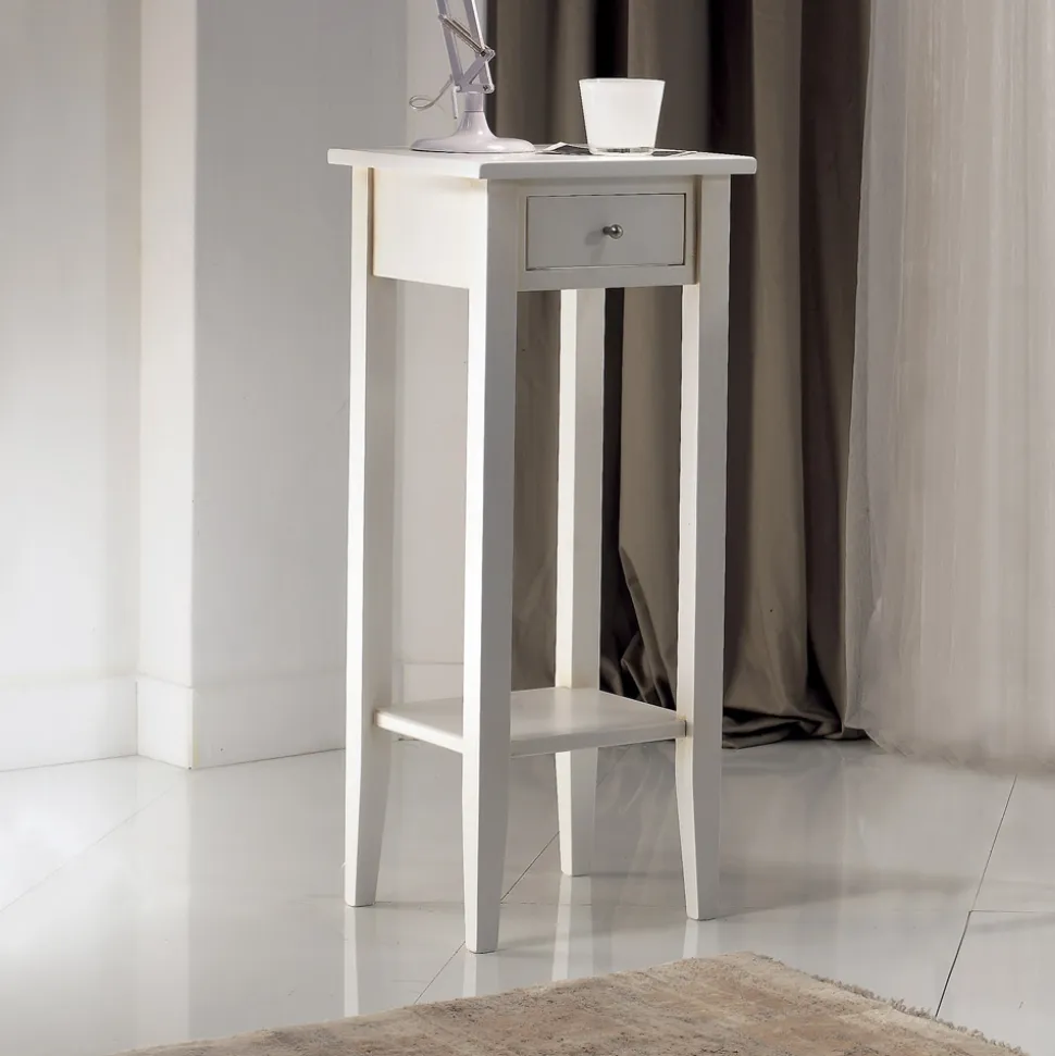 Tavolino Quadrato con Ripiano Quadrato in Diverse Altezze Made in Italy - Apus