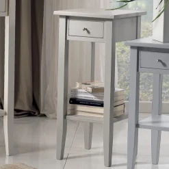 Tavolino Quadrato con Ripiano Quadrato in Diverse Altezze Made in Italy - Apus