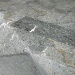Tavolino Sagomato da Interno in Pietra Fossile Diverse Finiture - Cuffie