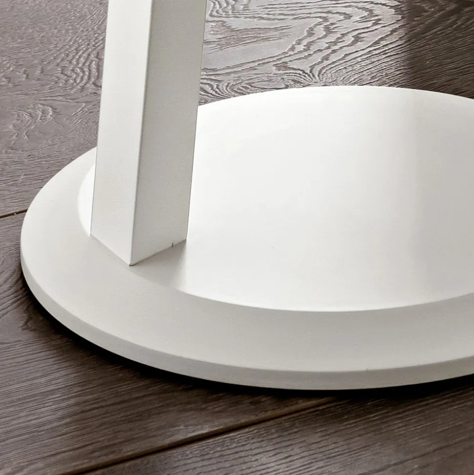 Tavolino Salotto in MDF laccato con Struttura in Legno Massello Made in Italy - Tobiko