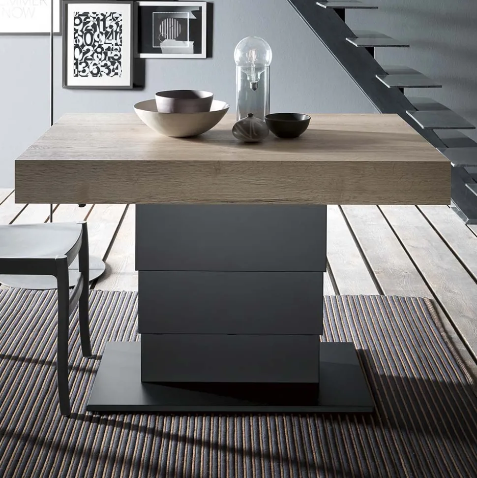 Tavolino Trasformabile in Tavolo da Pranzo in Legno Made in Italy - Polar