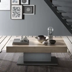 Tavolino Trasformabile in Tavolo da Pranzo in Legno Made in Italy - Polar