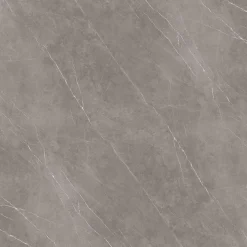 Tavolino Tulip Saarinen Ovale H 41 in Ceramica Pietra Grey Made in Italy - Scarlet