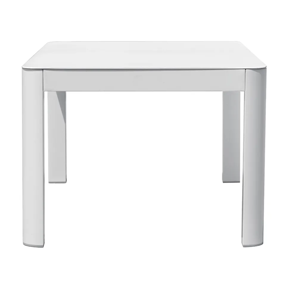 Tavolino 100x55 cm da Giardino in Alluminio di Diverse Finiture - Topolino