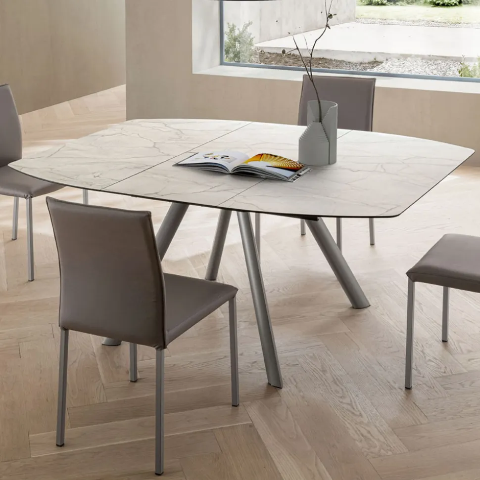 Tavolo a Botte Allungabile a 170 cm in HPL Stratificato - Convivio