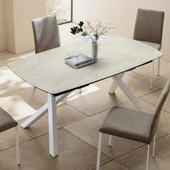 Tavolo a Botte Allungabile a 240 o 280 cm in HPL Stratificato - Dialogo