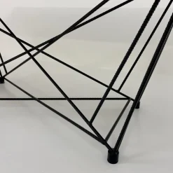Tavolo a Forma di Botte Moderno in Ceramica e Acciaio Made in Italy – Ezzellino