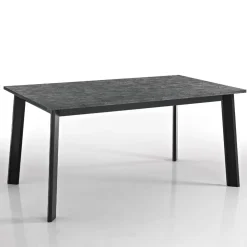 Tavolo Allungabile a 220 cm con Base Faggio Grafite Made in Italy - Toles