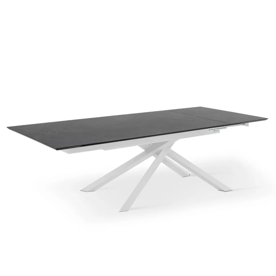 Tavolo Allungabile a 270 cm con Piano in HPL e Base in Alluminio - Cerca