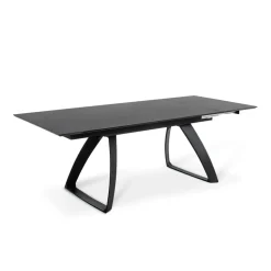 Tavolo Allungabile a 270 cm con Piano in HPL e Base in Alluminio - Villongo