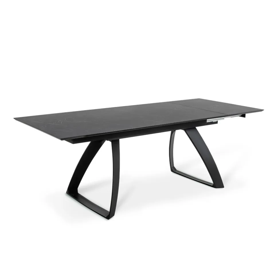 Tavolo Allungabile a 270 cm con Piano in HPL e Base in Alluminio - Villongo