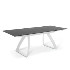 Tavolo Allungabile a 270 cm con Piano in HPL e Base in Alluminio - Villongo