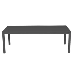 Tavolo Allungabile a 220 cm in Alluminio Antracite per il Giardino - Forbici