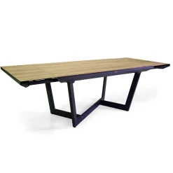 Tavolo Allungabile a 240 cm in Alluminio con Piano in HPL - Righello