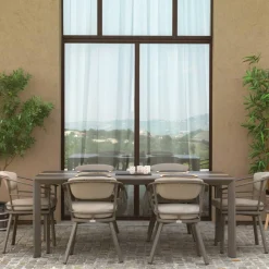 Tavolo Allungabile a 300 cm in Alluminio con Inserto in HPL - Righello
