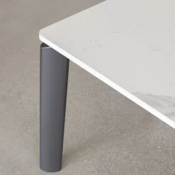 Tavolo Allungabile a 298 cm in Ceramica e Metallo Made in Italy - Tulipano