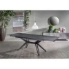 Tavolo Allungabile a 240 cm in Ceramica e Metallo - Bouquet