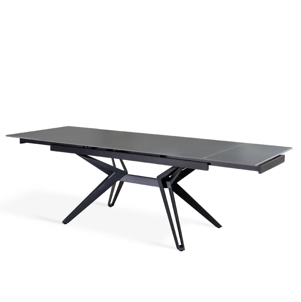 Tavolo Allungabile a 240 cm in Ceramica e Metallo - Bouquet