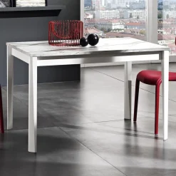 Tavolo Allungabile a 180 cm in Faggio e Melaminico Made in Italy - Otiello