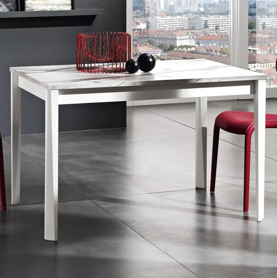 Tavolo Allungabile a 180 cm in Faggio e Melaminico Made in Italy - Otiello