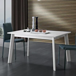 Tavolo Allungabile a 220 cm in Faggio e Melaminico Made in Italy - Toles