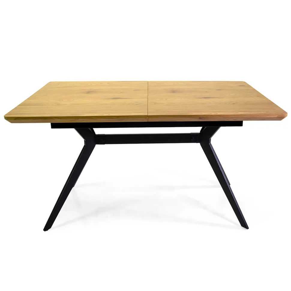 Tavolo Allungabile a 180 cm in MDF Effetto Legno con Venatura in Rilievo - Schiuma