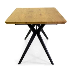 Tavolo Allungabile a 180 cm in MDF Effetto Legno con Venatura in Rilievo - Schiuma